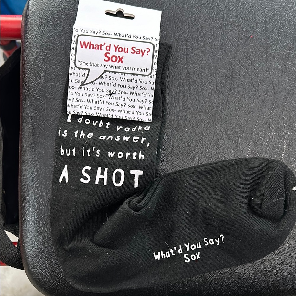 Black 'What'd You Say? Sox' Doubt Vodka’s the Answer But it’s Worth a Shot